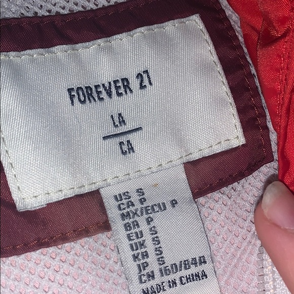 LOWBALLS ACCEPTED F21 windbreaker - Picture 2 of 2